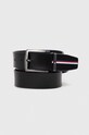 Αναστρέψιμη ζώνη Tommy Hilfiger AM0AM11756 σκούρο μπλε AW23