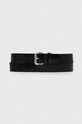 Kožený pásek Armani Exchange černá 951381.3F806