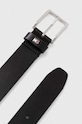 Tommy Hilfiger pasek skórzany AM0AM11461 czarny AW23