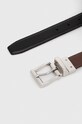 Аксессуары Двухсторонний кожаный ремень Polo Ralph Lauren 405913735 чёрный