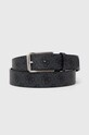 Ремінь Guess імітація лицьової шкіри чорний BM7719.VIN35