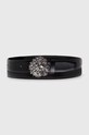 Δερμάτινη ζώνη Guess μαύρο BM7720.LEA30