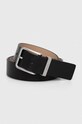 Δερμάτινη ζώνη Calvin Klein μαύρο K50K511075