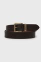 Кожен колан Barbour кафяв MAC0208