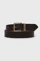 Barbour pasek skórzany brązowy MAC0208