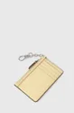 Usnjena denarnica Lauren Ralph Lauren rumena