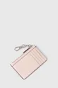 Кожаный кошелек Lauren Ralph Lauren розовый