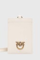 Pinko carcasa din piele husă de card alb 101756.A0F1