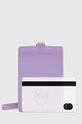 Pinko carcasa din piele violet 101756.A0F1