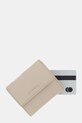 Coccinelle portfel skórzany beżowy E2.MW5.11.B8.01