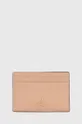 рожевий Шкіряний чохол на банківські карти Furla Жіночий