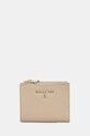 Δερμάτινο πορτοφόλι Patrizia Pepe λείο δέρμα μπεζ CQ8732.L001