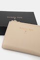 Δερμάτινο πορτοφόλι Patrizia Pepe μπεζ CQ8732.L001