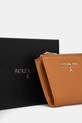 Кожаный кошелек Patrizia Pepe коричневый CQ8732.L001