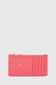 Кожаный кошелек Patrizia Pepe Gift Box розовый CQ9105.L001