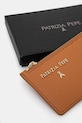 Аксесуари Шкіряний гаманець Patrizia Pepe CQ9105.L001 коричневий