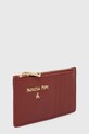 Kožni novčanik Patrizia Pepe CQ9105.L001 bordo AW24