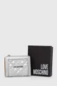 sivá Peňaženka Love Moschino