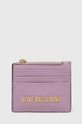 μωβ Θήκη για κάρτες Love Moschino Γυναικεία