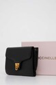 Δερμάτινο πορτοφόλι Coccinelle E2.MF6.11.66.01 μαύρο