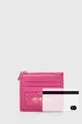 różowy Love Moschino portfel