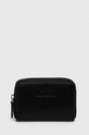 Denarnica Armani Exchange Imitacija zrnatega usnja črna 948562.CC791