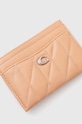 Аксесуари Шкіряний чохол на банківські карти Coach Essential Card Case CM434 бежевий