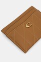 Кожаный чехол на карты Coach Essential Card Case CM434 бежевый AA00
