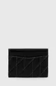 Кожаный чехол на карты Coach Essential Card Case чёрный