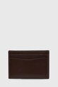 Kožené pouzdro na karty Coach Essential Card Case CM435 hnědá AA00