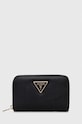 Peňaženka Guess MERIDIAN imitácia kože čierna SWBG87.78400
