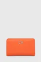 oranžna Denarnica Calvin Klein Ženski