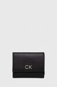 Πορτοφόλι Calvin Klein απομίμηση λείου δέρματος μαύρο K60K608994