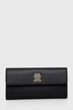 Novčanik Tommy Hilfiger bez uzorka crna AW0AW15257
