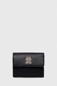 Tommy Hilfiger portfel imitacja skóry licowej czarny AW0AW15258