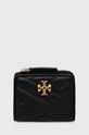 Tory Burch portfel skórzany skóra licowa czarny 153121.001