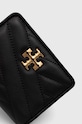 Usnjena denarnica Tory Burch črna 153121.001