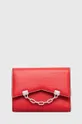 červená Kožená peňaženka Karl Lagerfeld Dámsky