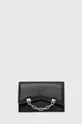črna Usnjena denarnica Karl Lagerfeld Ženski