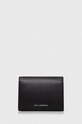 Karl Lagerfeld portofel de piele 236W3204 negru SS24