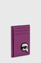 Θήκη για κάρτες Karl Lagerfeld 236W3228 ροζ AW23