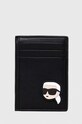Θήκη για κάρτες Karl Lagerfeld θήκη για κάρτες μαύρο 236W3228