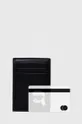 чорний Чохол на банківські карти Karl Lagerfeld