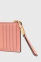 Шкіряний гаманець MICHAEL Michael Kors рожевий
