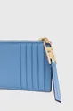 MICHAEL Michael Kors bőr pénztárca kék