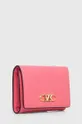 Δερμάτινο πορτοφόλι MICHAEL Michael Kors ροζ