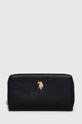 Peněženka U.S. Polo Assn. imitace kůže černá WIUJE6318WVP.000