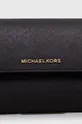 czarny MICHAEL Michael Kors torebka skórzana