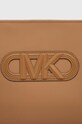 MICHAEL Michael Kors bőr borítéktáska bézs 34R4GJ6W3L
