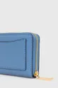 Kožená peňaženka MICHAEL Michael Kors modrá